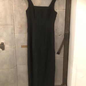 Black Linen Dress